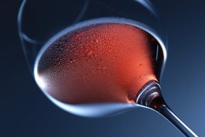 Halbtrockener Roséwein