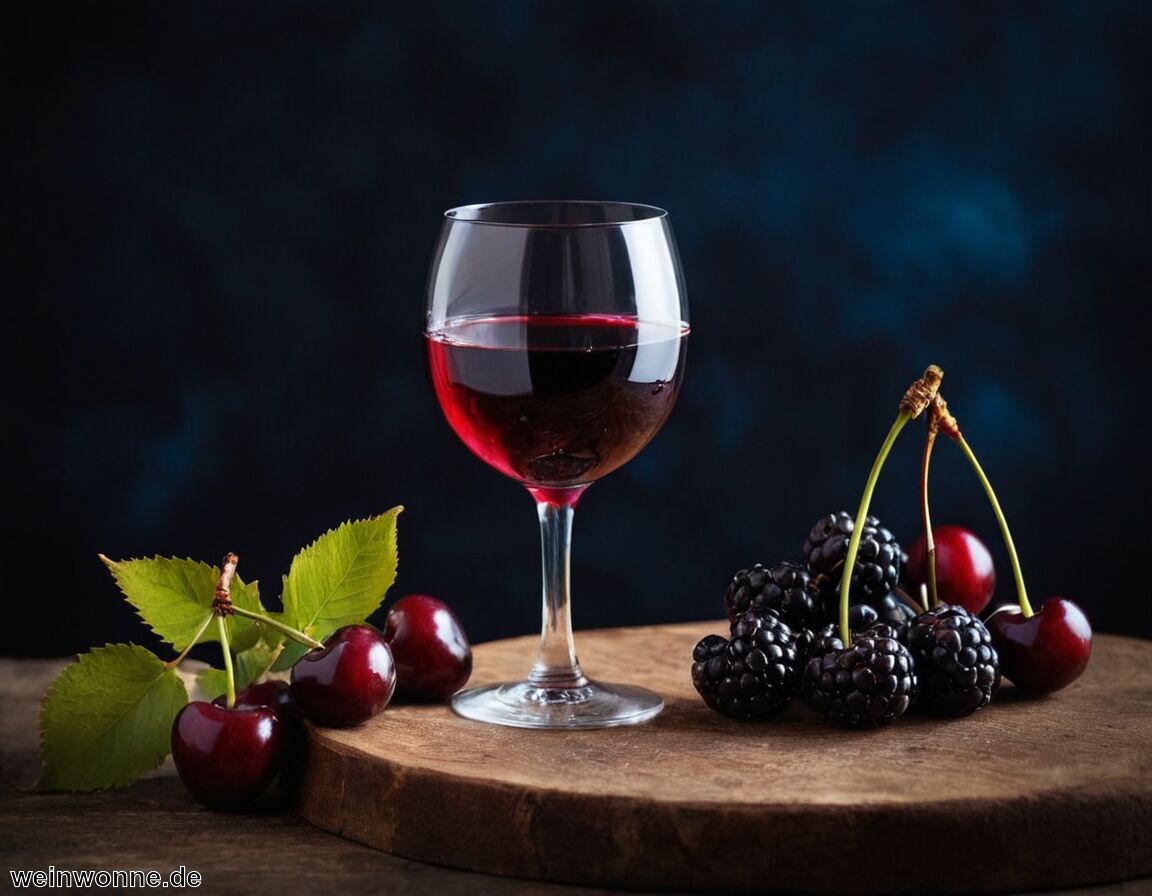 Geschmack und Aromaprofil: Dunkle Beeren, Kirsche, würzige Noten, lebendige Säure - Blaufränkisch Rebsorte