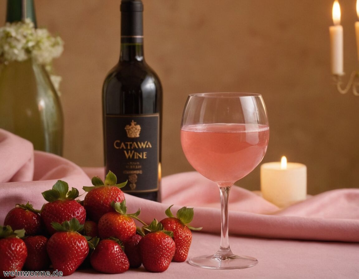Geschmack und Aromaprofil mit Erdbeer- und Traubennoten - Catawba Rebsorte