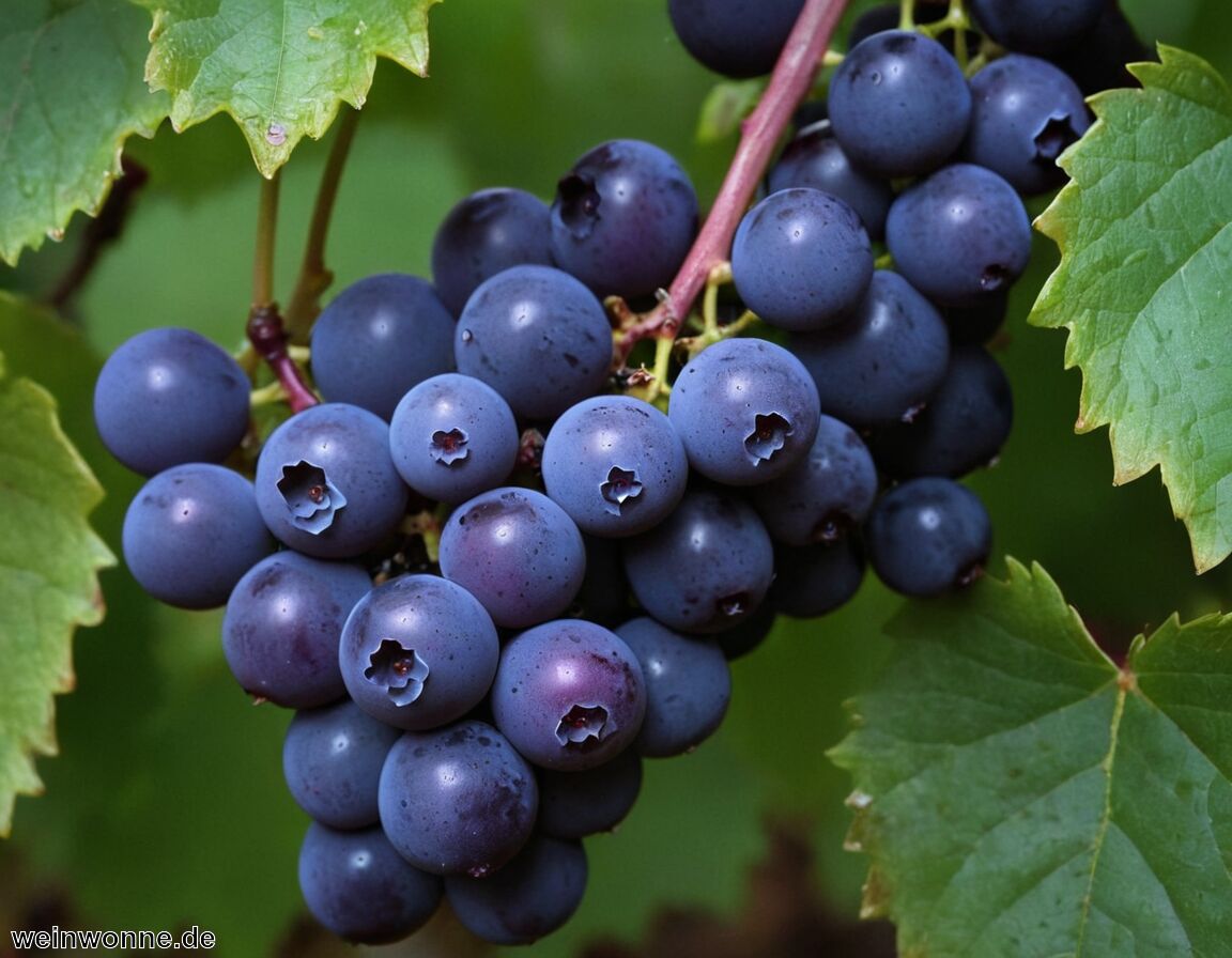 Geschmack und Aromaprofil: Fruchtig, dunkle Beeren, foxy - Concord Rebsorte