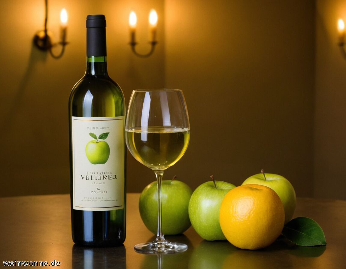 Geschmack und Aromaprofil: Frisch, pfeffrig, Zitrusfrüchte, grüner Apfel - Grüner Veltliner Rebsorte