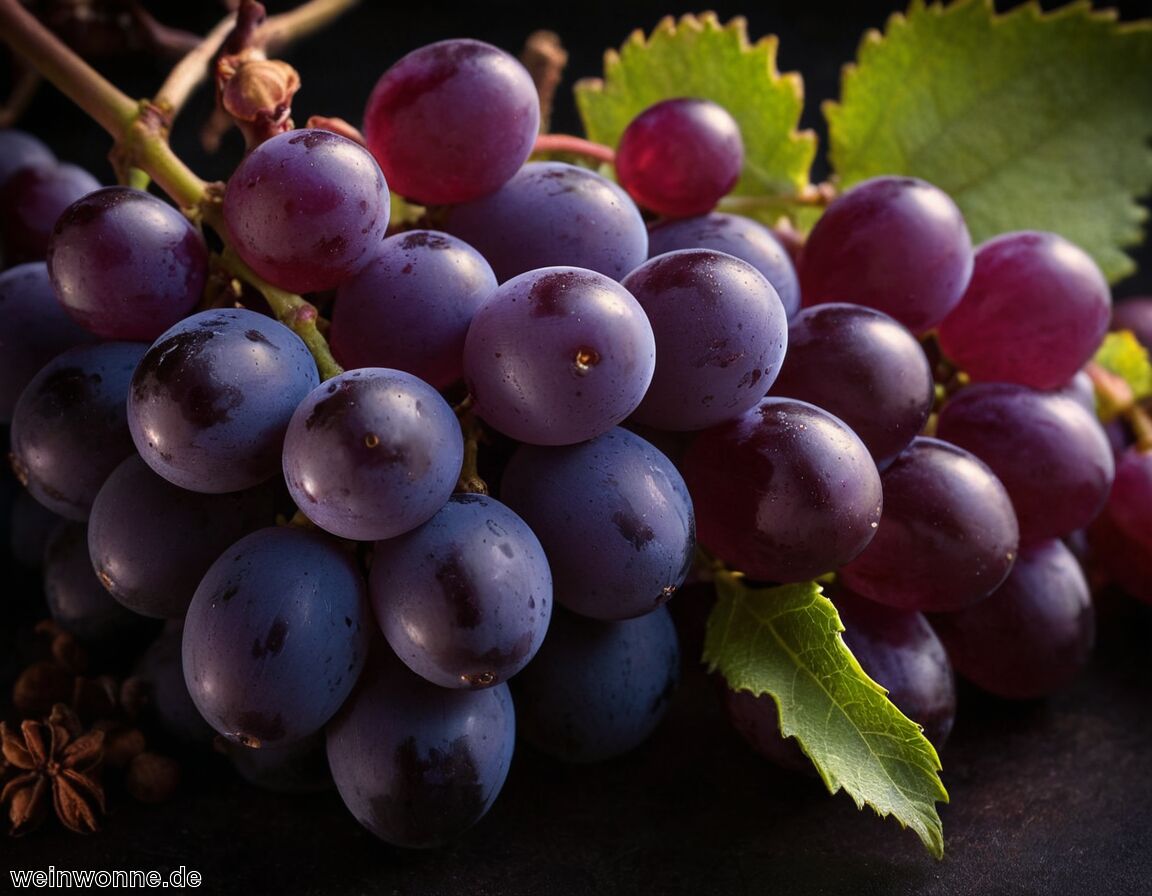 Geschmack und Aromaprofil: Dunkle Früchte, Veilchen, Gewürze, kraftvoll - Petit Verdot Rebsorte
