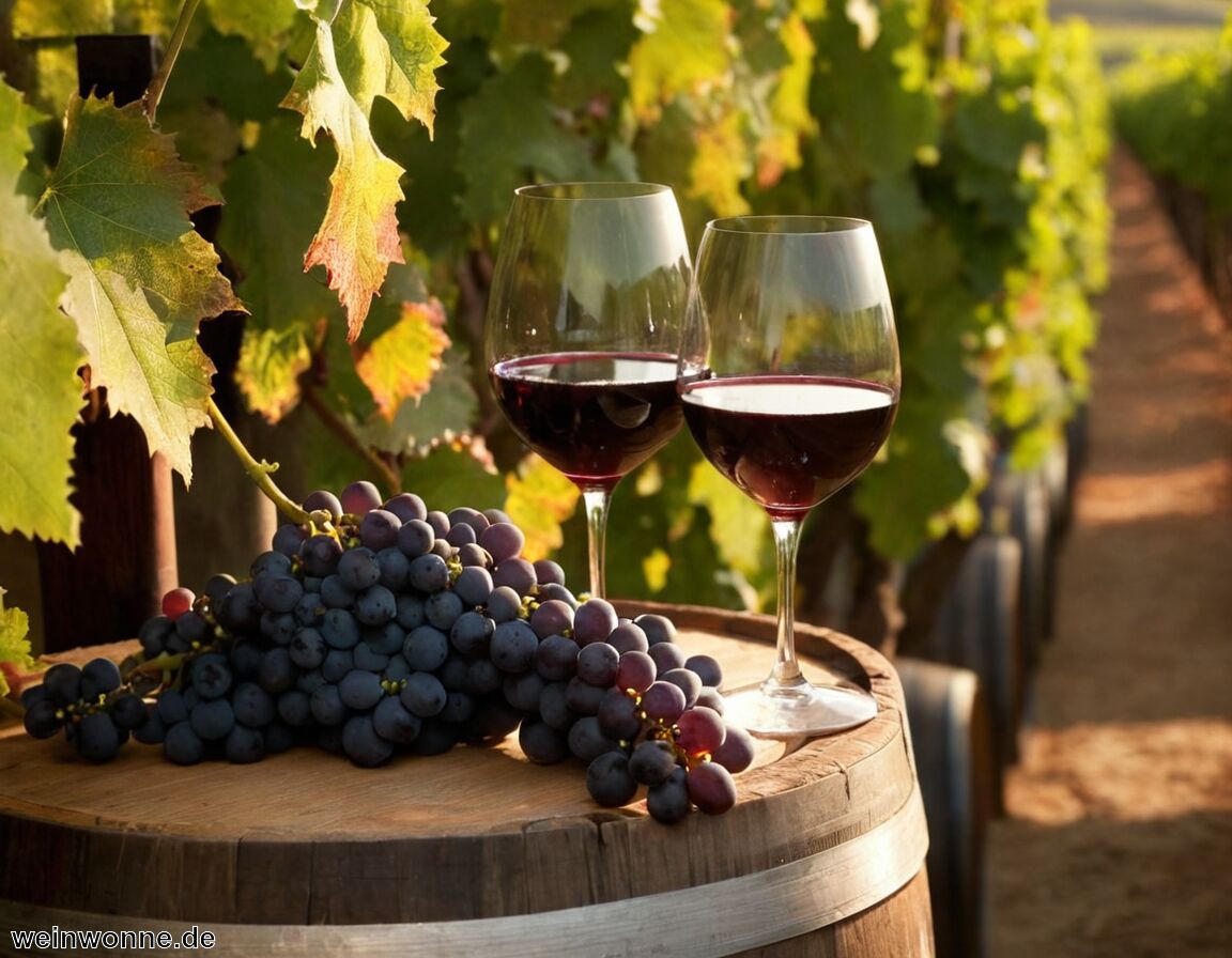 Weinstile und Ausbau: Rotwein, Barriqueausbau, Cuvées mit Merlot - Cabernet Sauvignon Rebsorte