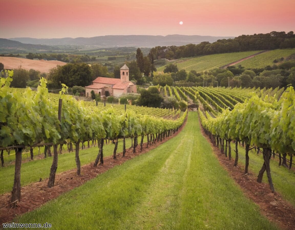 Weinstile und Ausbau: Rosé, leichte Rotweine, selten reinsortig - Cinsault Rebsorte