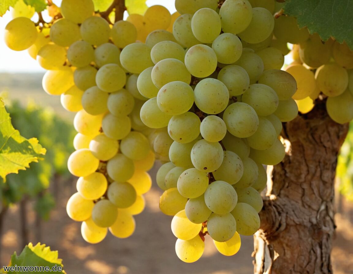 Weinstile und Ausbau: Süßweine, auch trockene Variationen möglich - Muscadelle Rebsorte