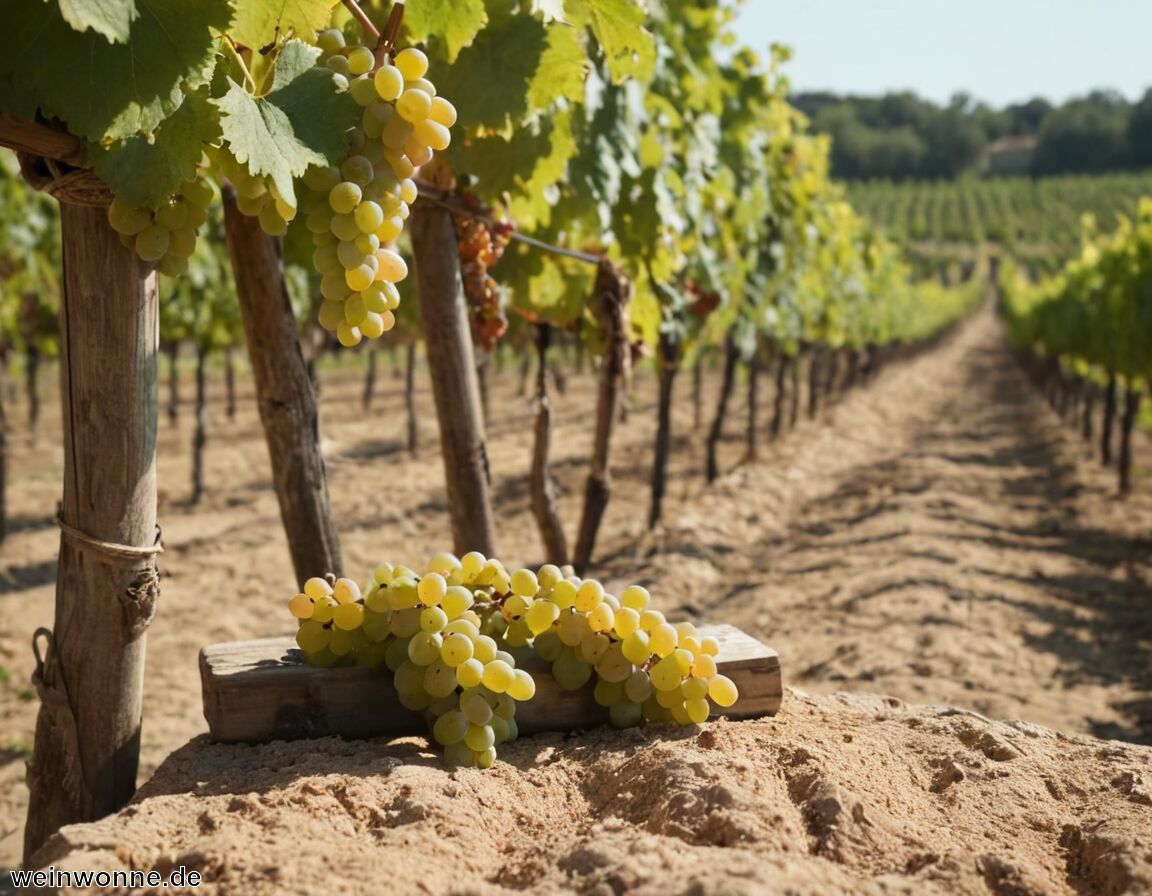 Weinstile und Ausbau: Trocken, lieblich, Schaumwein, Dessertwein möglich - Muscat Blanc à Petits Grains Rebsorte