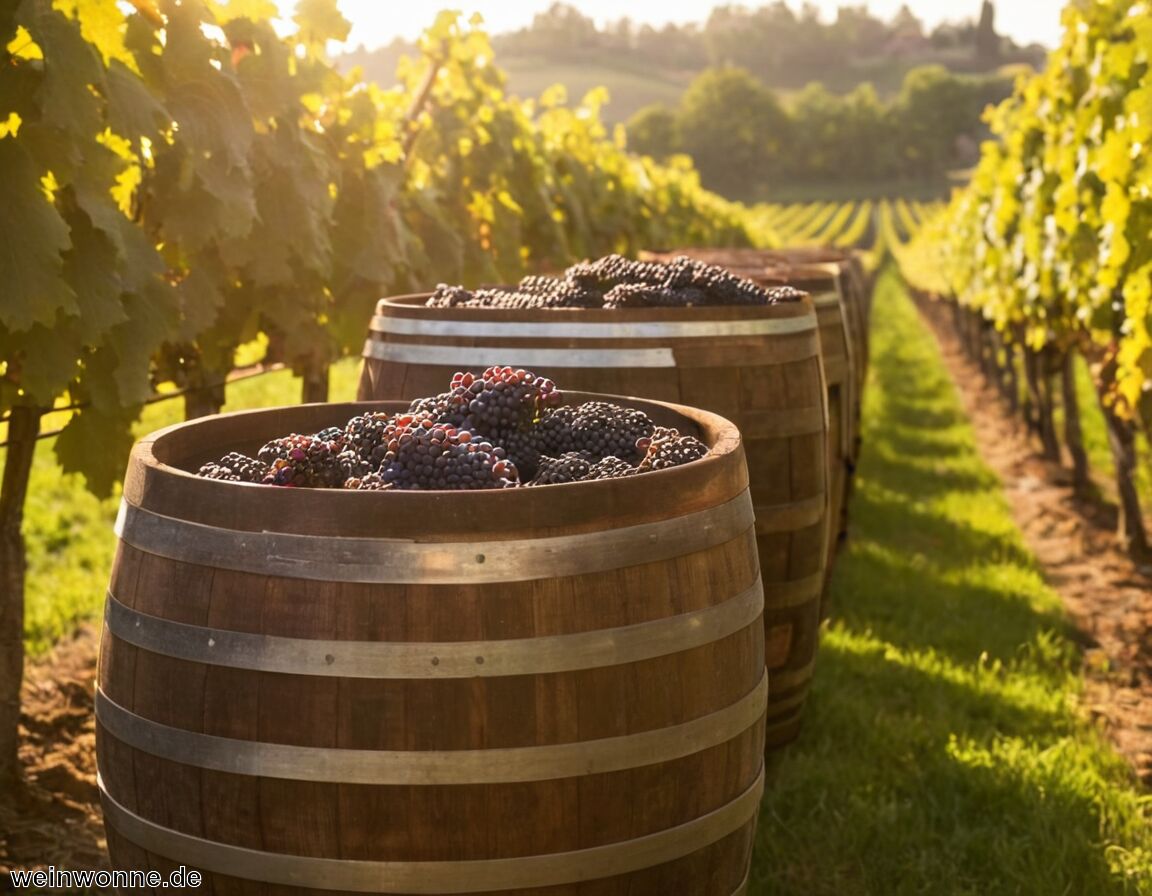 Weinstile und Ausbau: Barolo, Barbaresco, Holzfassreifung möglich - Nebbiolo Rebsorte