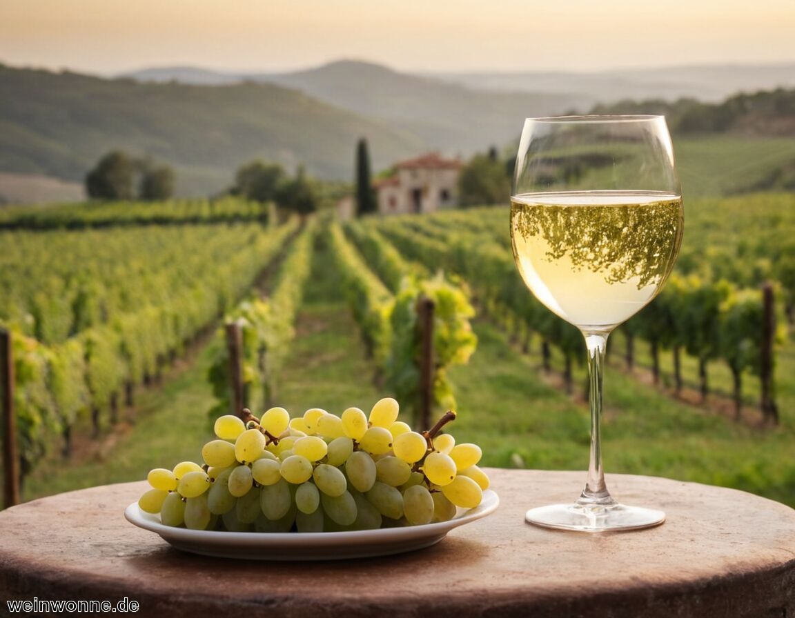 Weinstile und Ausbau: Trocken, Stillwein, selten Schaumwein - Pecorino Rebsorte